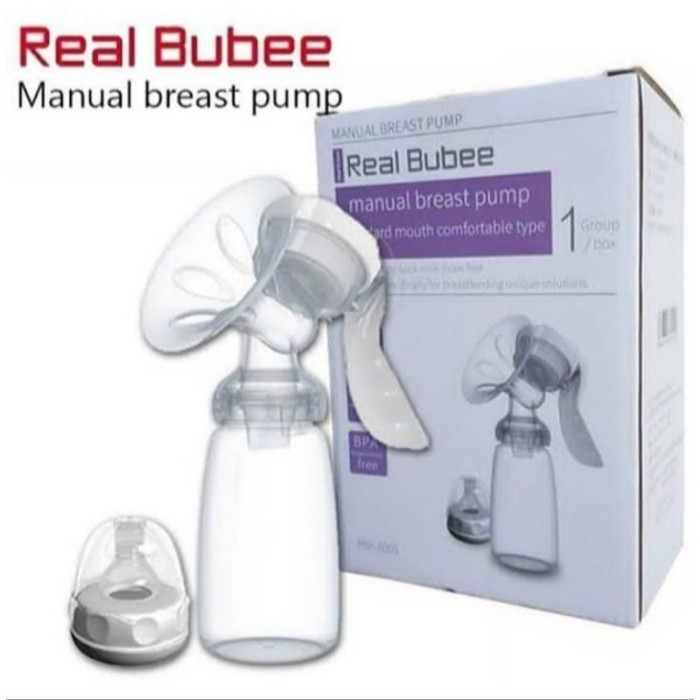 Real Bubee Manual Breast Pump RBX-8005 / Pompa Asi Manual Real Bubee