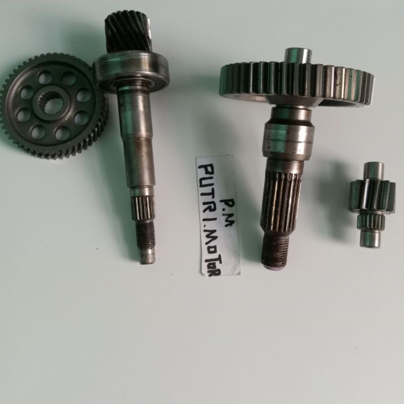 gigi rasio gigi racio gear bok gear box beat Scoopy karbu original asli beat Vario Scoopy fi ori