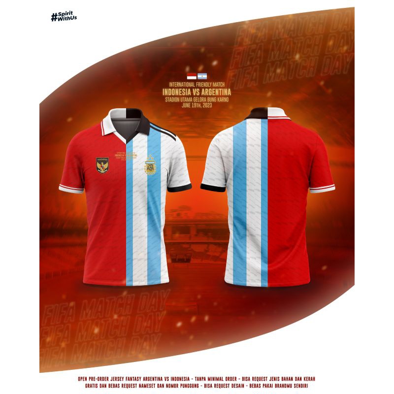 jersey timnas vs argentina