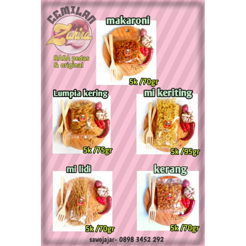 

makaroni kerang , renyah , pedas/ original berat 70gr