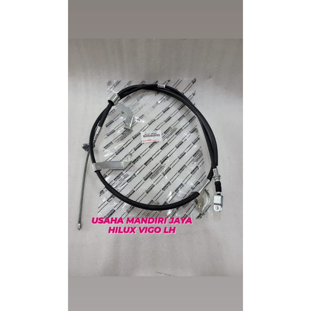 KABEL REM TANGAN BELAKANG KIRI 46430-0K040 HILUX VIGO/Fortuner