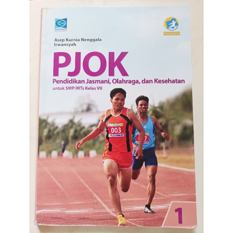 Preloved PJOK kelas SMP VII (Grafindo Media Pratama)