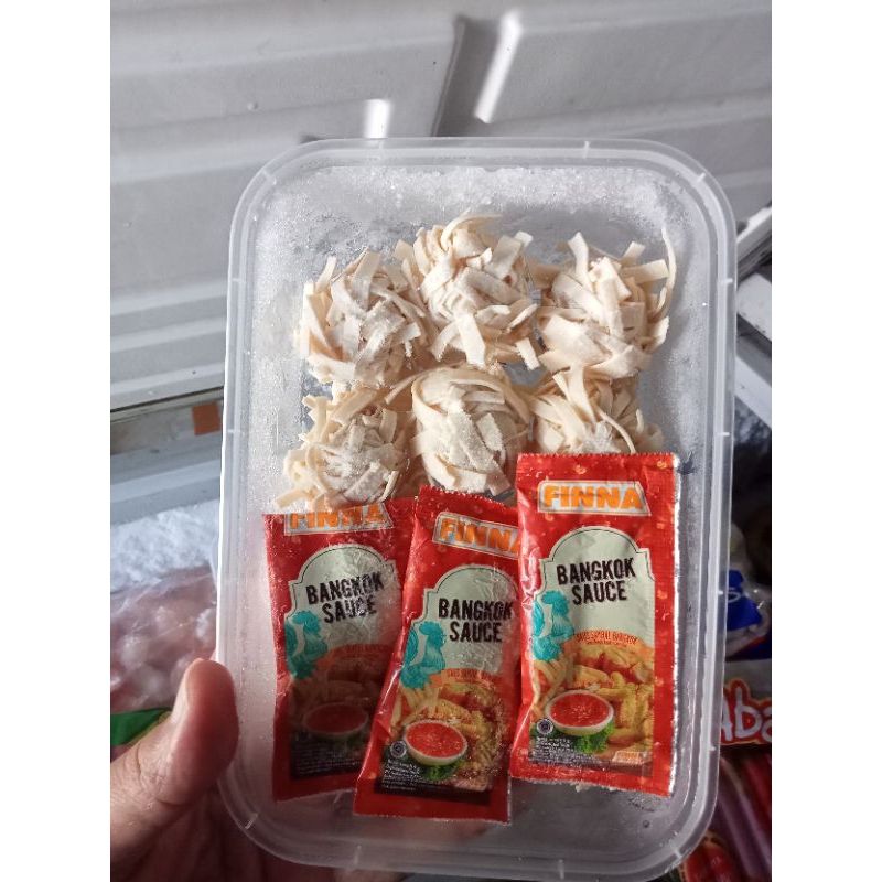 Udang Rambutan isi 12 + saos Bangkok