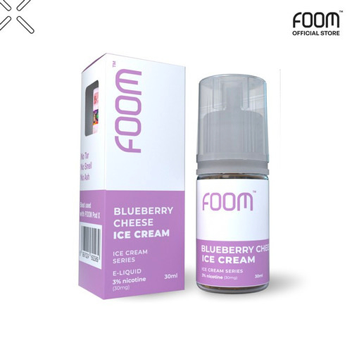 LIQUID 30ML FOOM BLUEBERRY CHEESE ICE CREAM 30MG