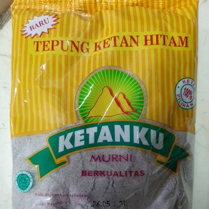 

Tepung Ketan Hitam merk "KETANKU" 250 gram