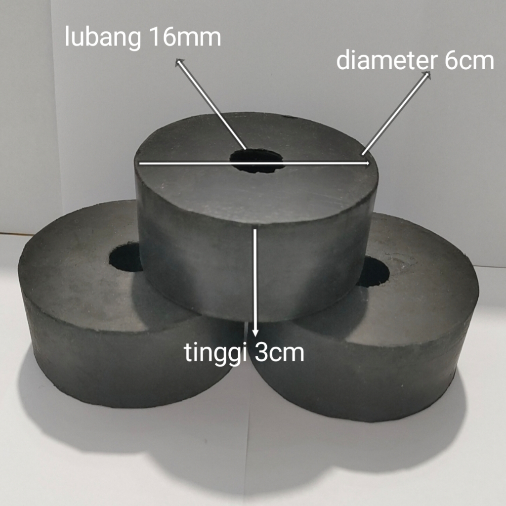Karet Kabin Karet Mounting Engine 3x6 Karet Dudukan AC Dudukan Mesin DLL