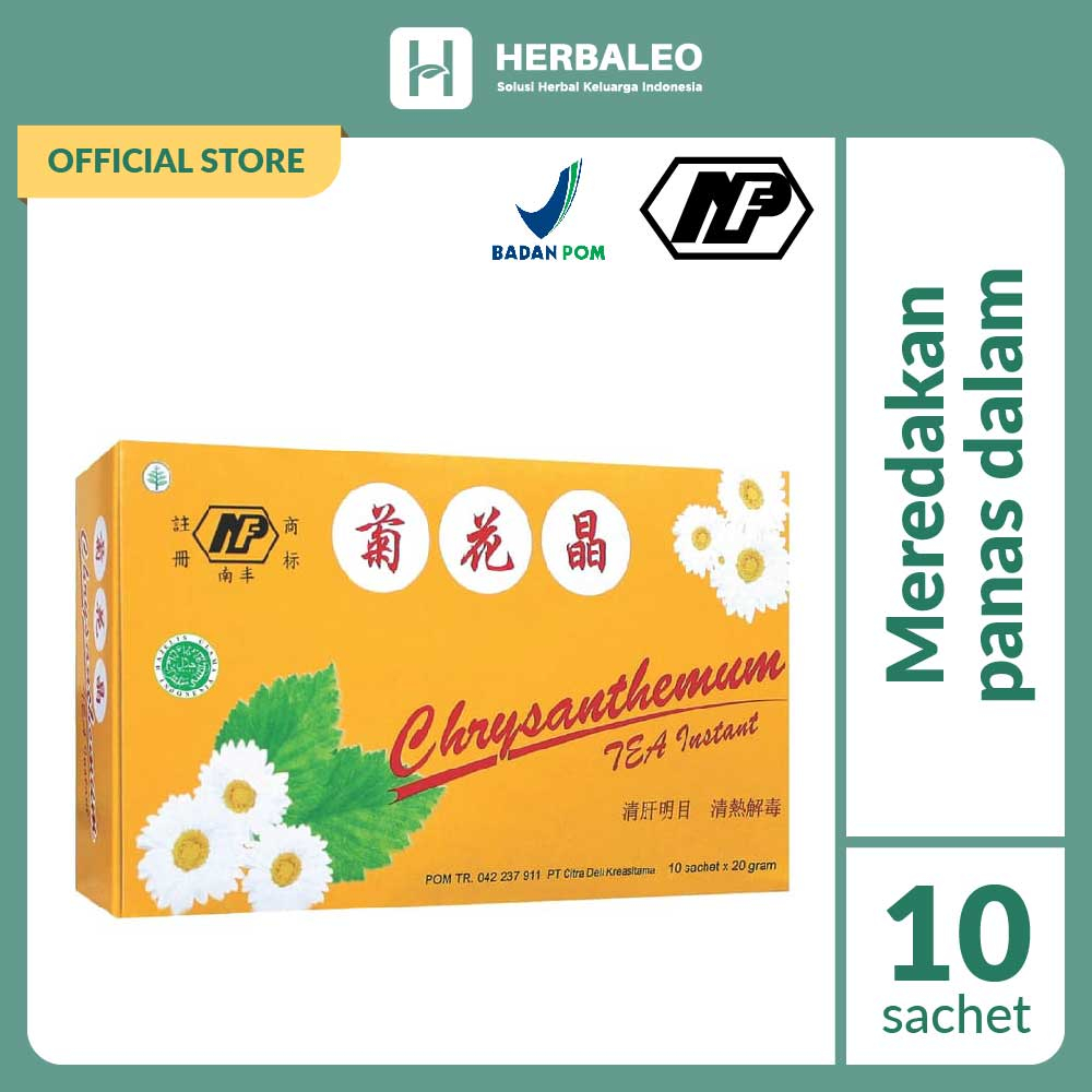 

Nan Feng Chrysanthemum Tea Instant Teh 10 Sachet Membantu Meredakan Panas Dalam