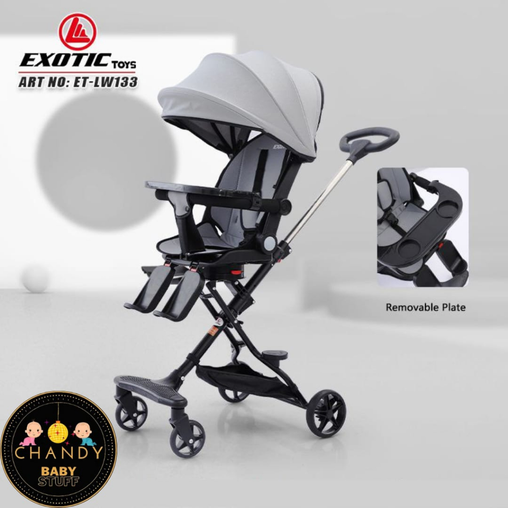 MAGIC STROLLER EXOTIC LW 133 BISA 3 POSISI ADA TRAY