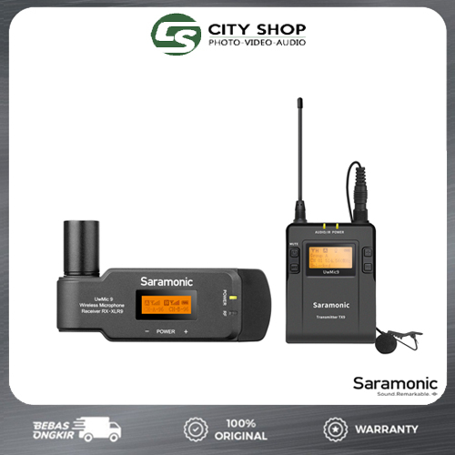 MIC SARAMONIC UwMic9 KIT7/KIT 7 & KIT8/KIT 8 UHF WIRELESS MICROPHONE