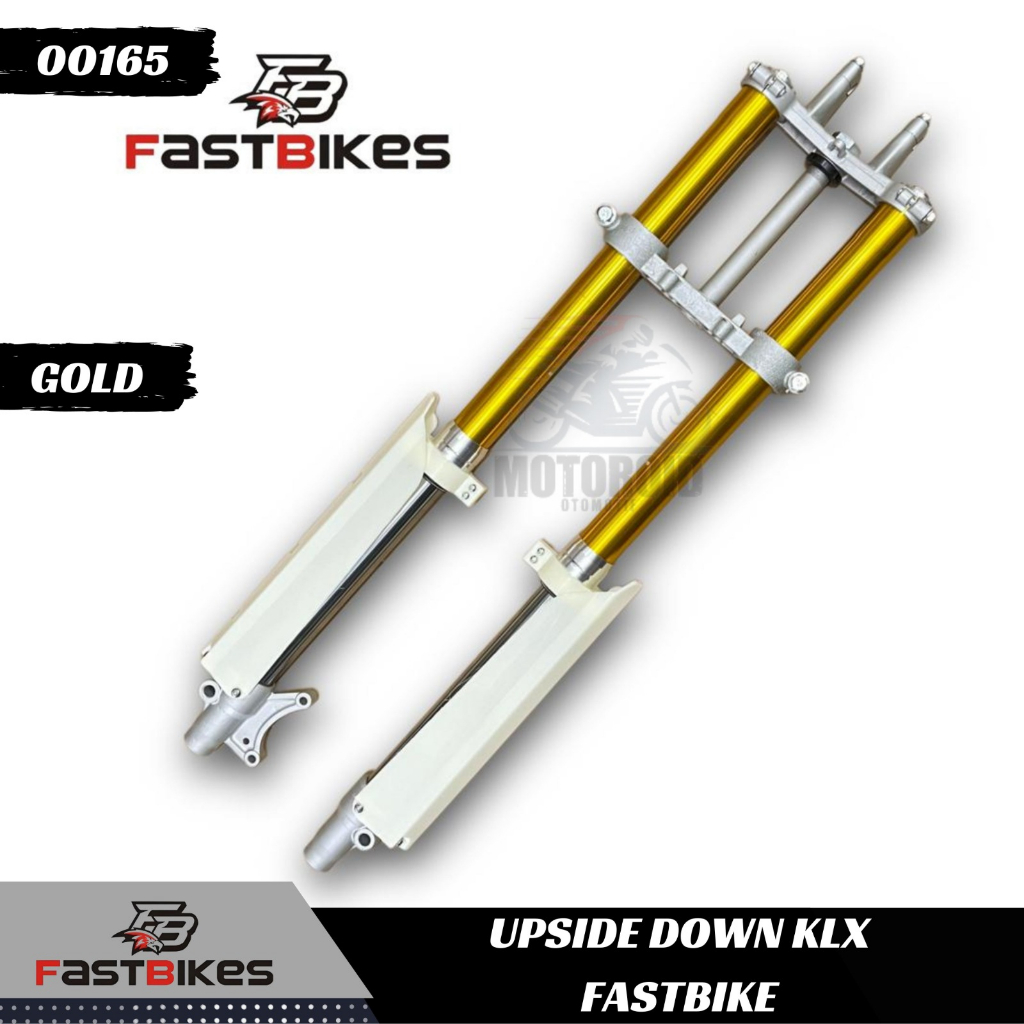 USD Shock Dtracker Fastbikes Full Cnc UpSide Down 00165 Assy Ukuran L Klx