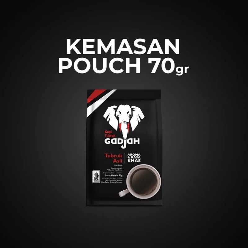 

KOPI TUBRUK GADJAH 60GR