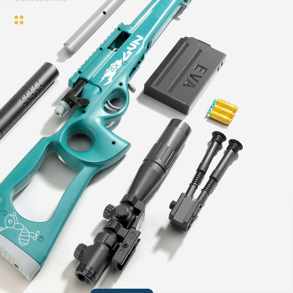 Senjata Mainan Sniper Mainan Gun AWM/702/M24/M416 Air Soft Gun Rentang 15 Juta Mainan Anak Laki Laki Mainan Edukasi