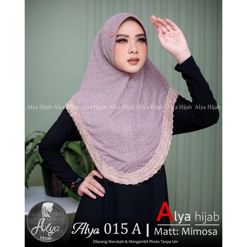 Jilbab Instan Bergo Simple Alya 015 Ori Alya Hijab