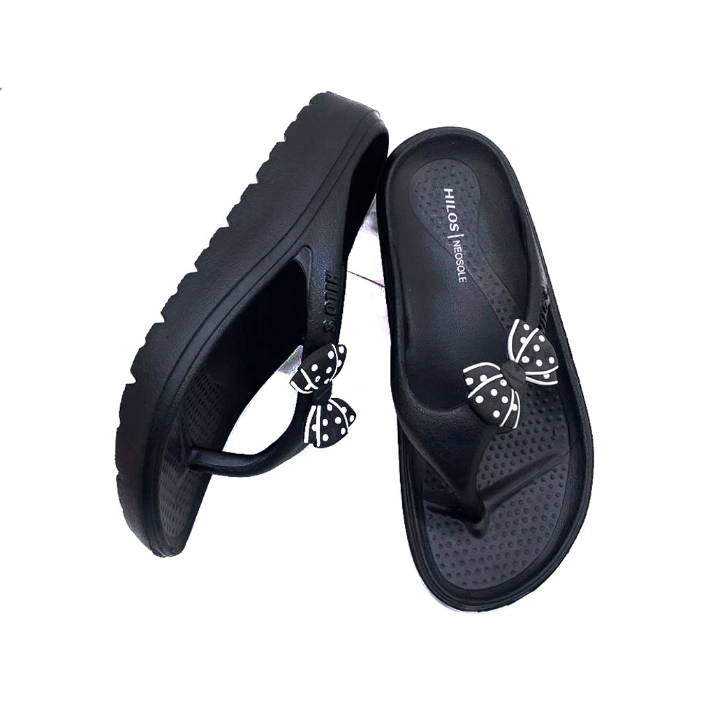 Sandal Jepit Wanita Dewasa Bahan Karet Empuk Kekinian Korean Style Motif Fita Ditali