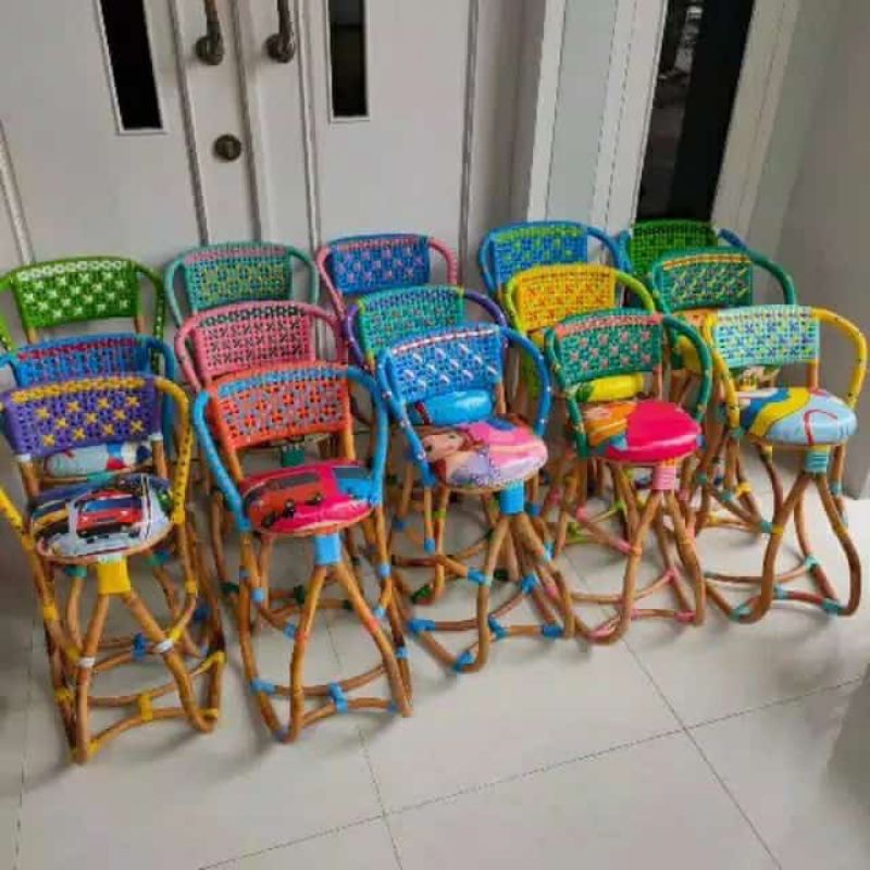 Boncengan Rotan Anak Untuk motor matic/kursi bonceng anak