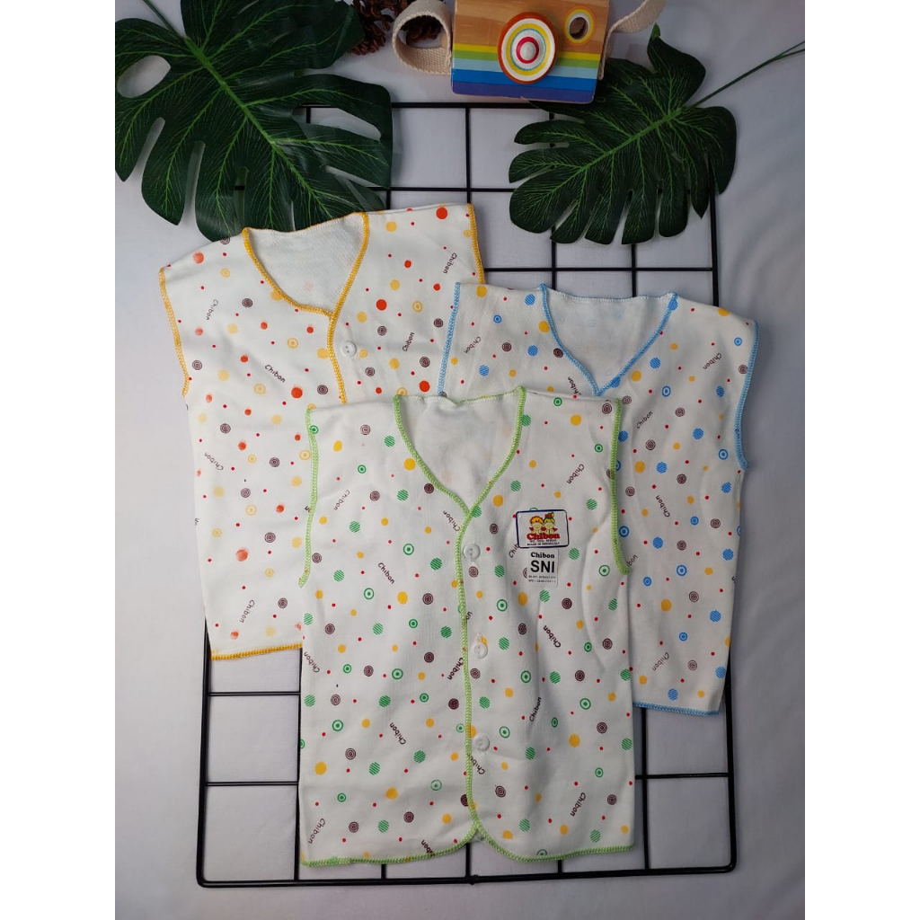 18 PCS BAJU BABY SATU SET BAYI BARU LAHIR CHIBON POLKADOT