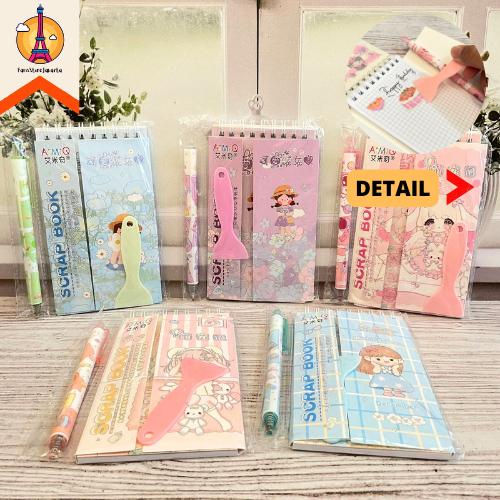 

Buku Sticker Spiral ZC-AM36 Bonus Perata dan Pen Potong Isi Sticker Sweet Cewe Best Gift Stationery For School Alat Tulis Kantor Sekolah Ready Grosir Kado Ulang Tahun READY COD