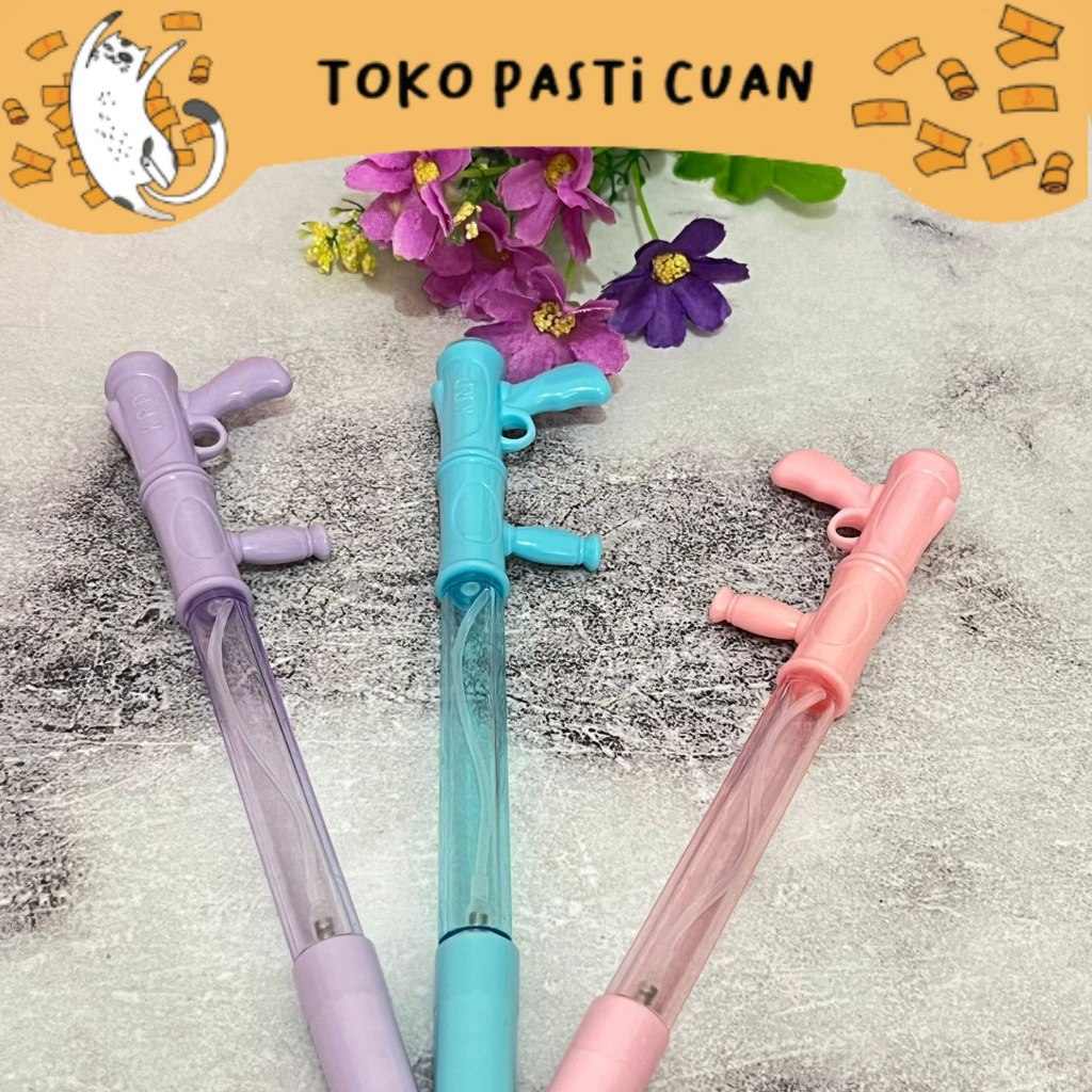 

pulpen bolpen parfum pistol (4/8/12 pcs) keperluan anak sekolah pen lucu imut keren pena unik fancy elegan bisa COD termurah import