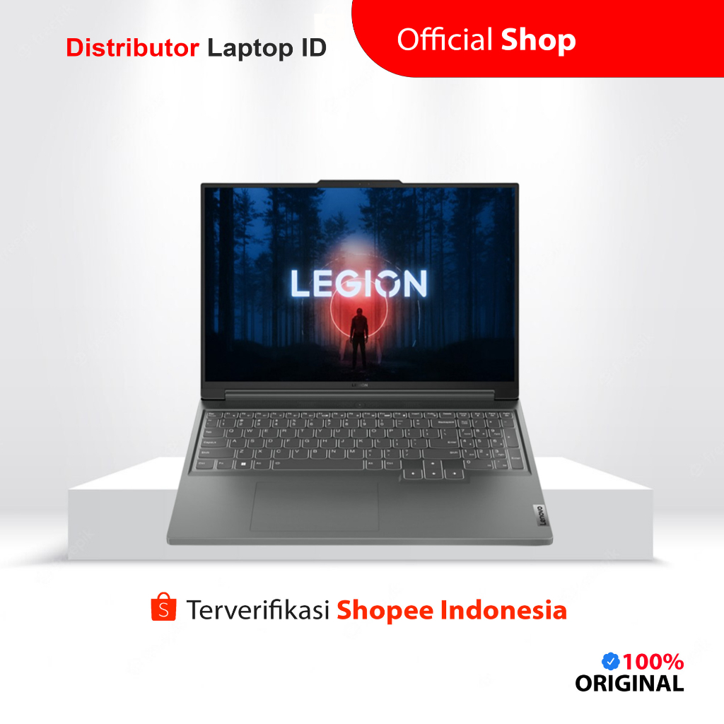 LAPTOP LENOVO LEGION SLIM 5 5i 16IRH8 / CORE i7 13700H RTX 4050 / RAM 16GB 512GB / 16 INCH IPS / WINDOWS 11 OHS - CICILAN 0%