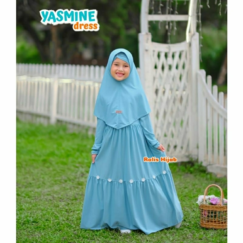 YASMINE SET SYAR'I /Gamis anak /gamis anak perempuan