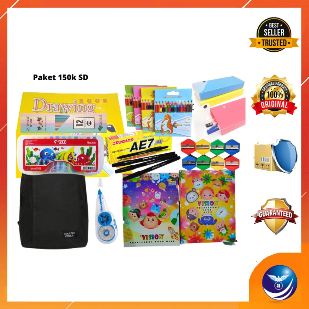 

PAKET TAHUN AJARAN BARU 175K SD DAN SMP-SMA