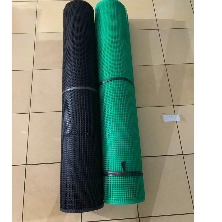 Kawat Jaring Plastik HDPE bentuk kotak / ALAS ANAKAN BURUNG - bb1