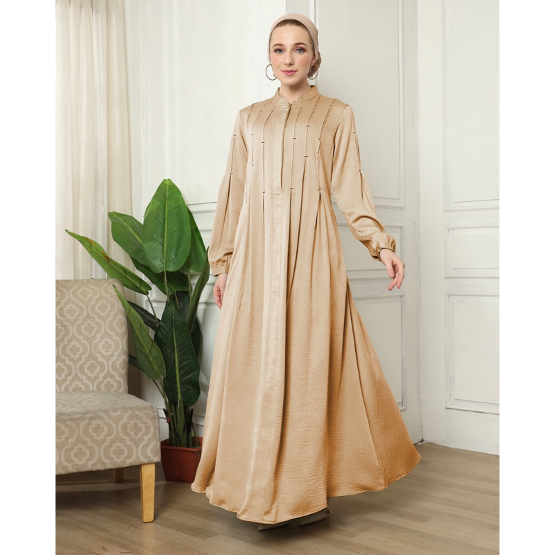 DIDEN GO Gamis Silk Mewah Puspa Dress