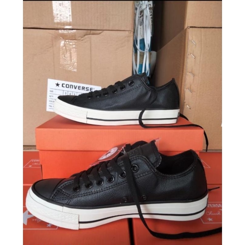 Sepatu Pira/Wanita Foce  PPC Semi Kulit Sintetis Premium Quality