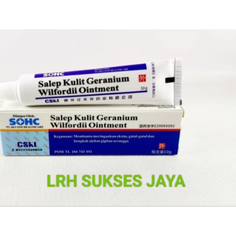 Salep kulit Geranium salep gatal