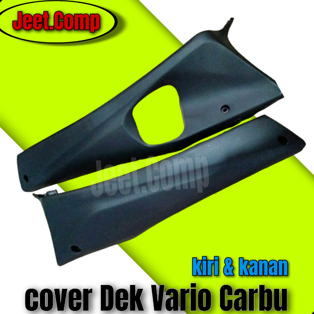 SEPASANG Cover Dek Bawah VARIO LAMA 110 CARBU Kiri dan Kanan