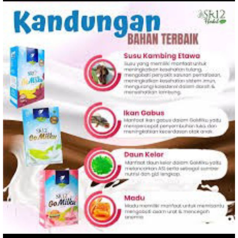 

SR12 GO Milku Susu Kambing Etawa 200 gram