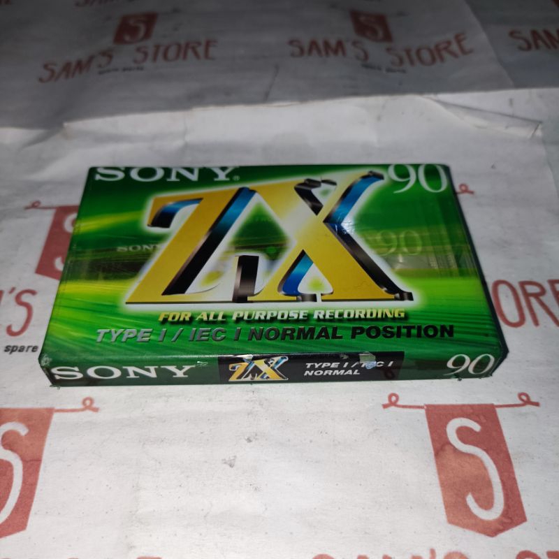 Kaset kosong Sony untuk semua rekaman
