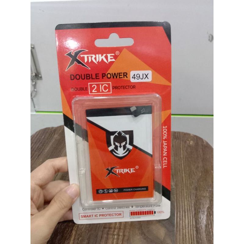 BATRE XTRIKE INFINIX NOTE 10 PRO X695 BL-49JX DOUBLE POWER