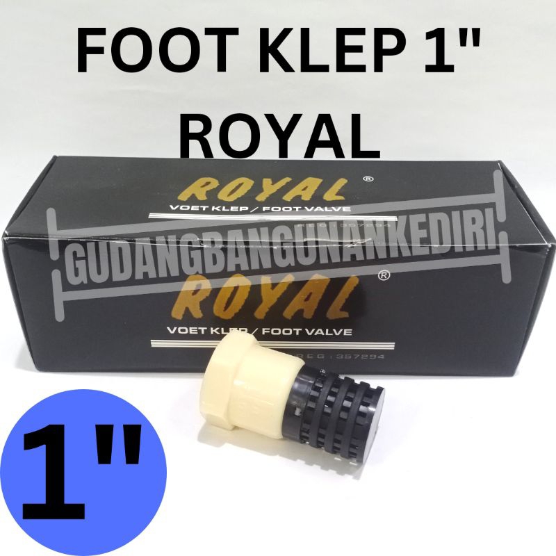 Foot valve foot klep voot valve voot klep voet Klep Tusen Klep 1 inch ROYAL