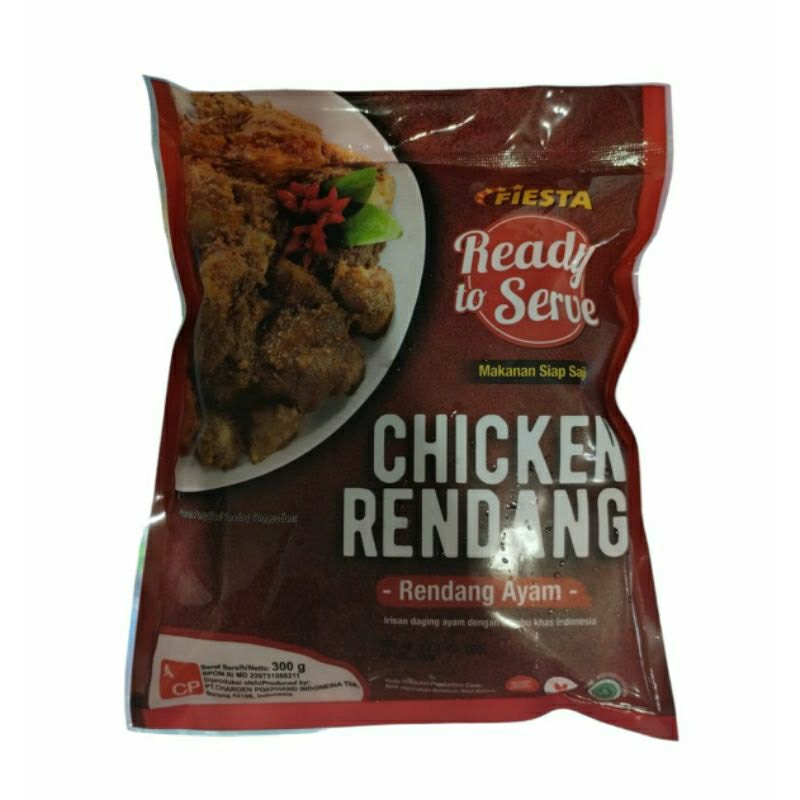 Fiesta Chicken Rendang ready to serve 300gr