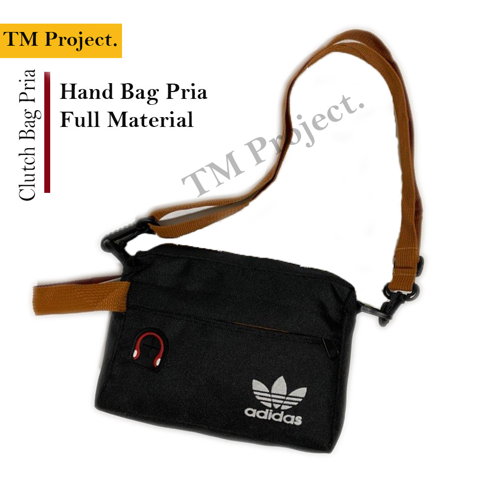 Tas Clutchbag Pria Tas 2in1 Pria Wanita Tas Selempang Unisex Full Curdora