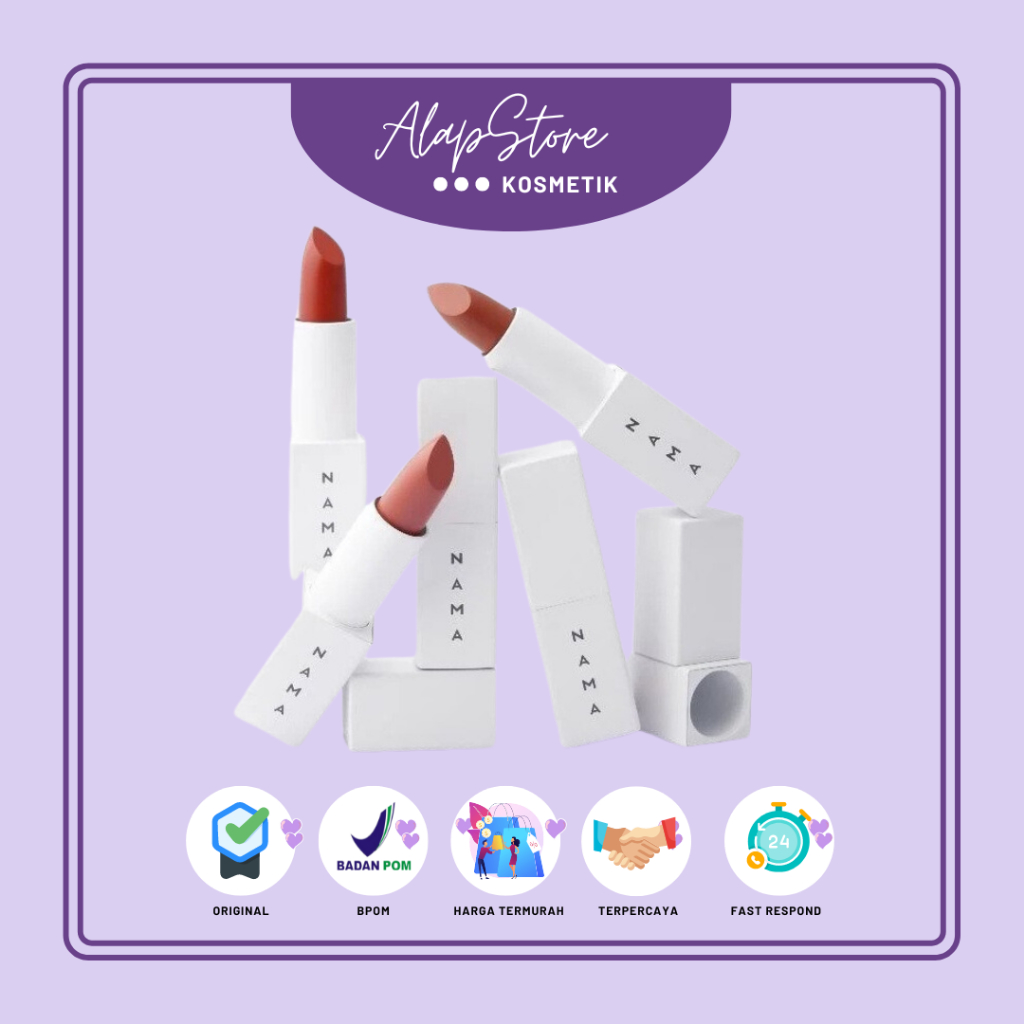 Nama Beauty Stick With Me Velvet Matte Lipstik