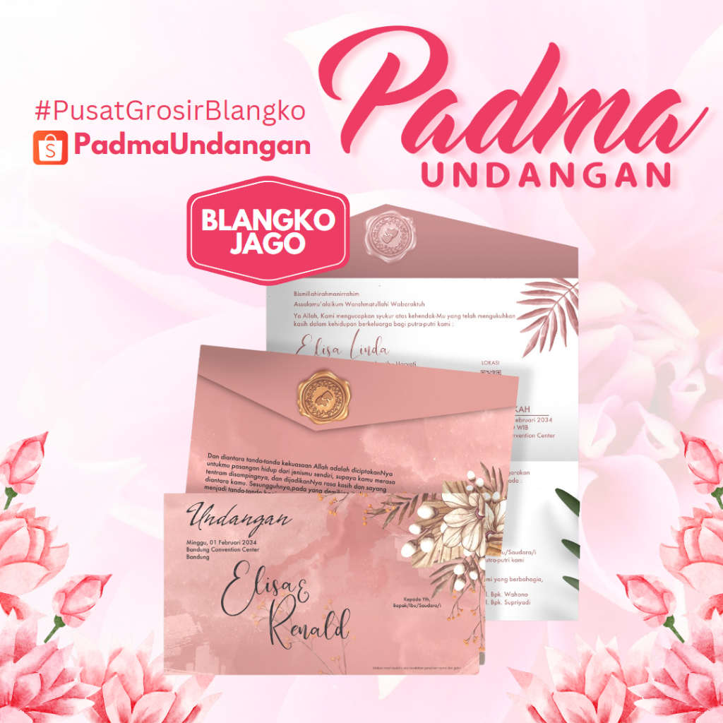 Blangko Undangan Jago 69 | PadmaUndangan