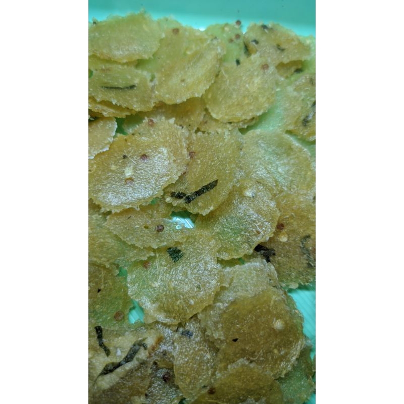 

KRIPIK OPAK SAMIER MENTAH KECIL2 DARI SINGKONG ASLI 1kg