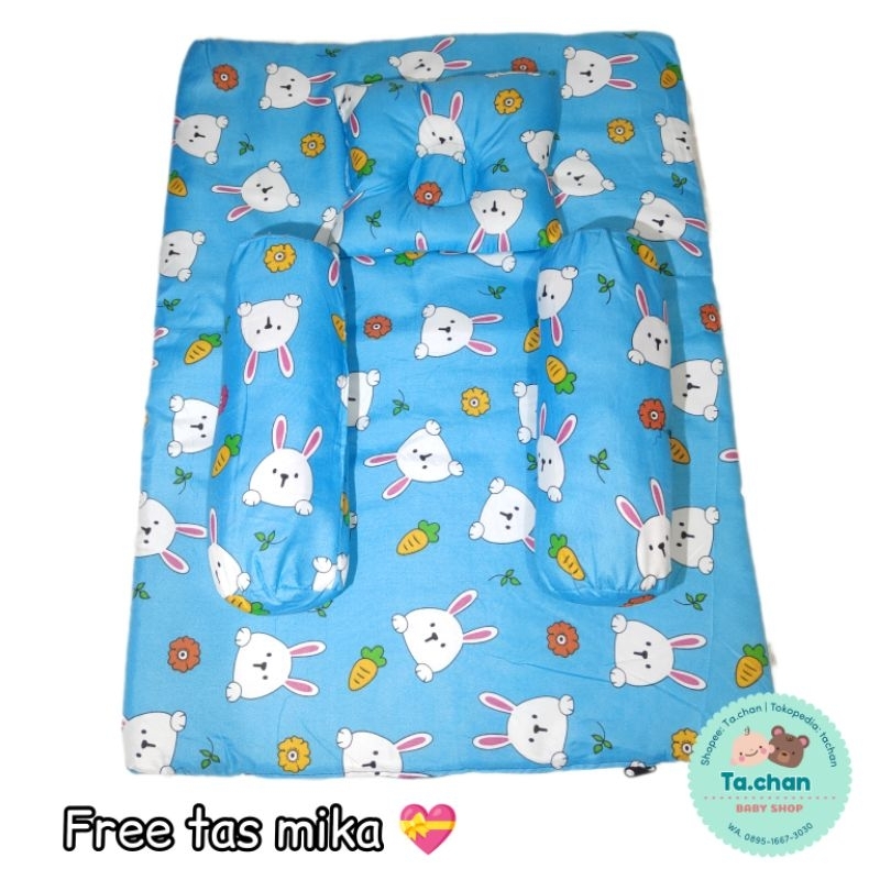 Paket Kasur Bayi / Matras Bayi Set Baru Lahir | Perlengkapan Tidur anak bayi / baby bedding set / kado lahiran bayi /kado lahiran/ kado tilikan