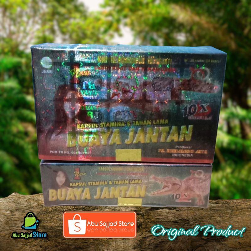 Buaya Jantan Kapsul Box Original