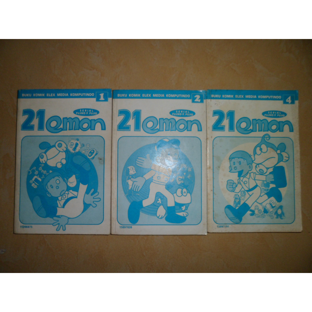 Komik 21 Emon 1-4 Tamat ( Minus no 3 )