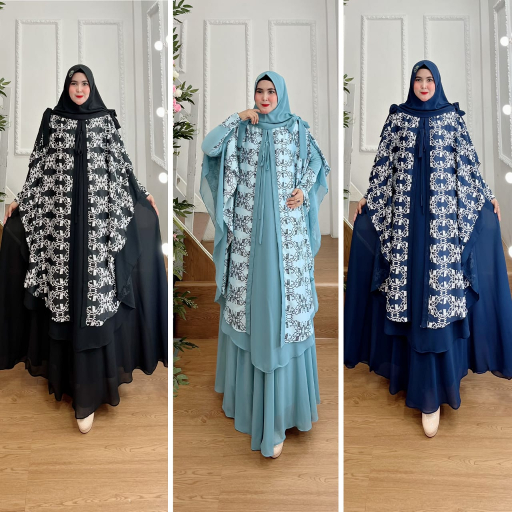 GAMIS SYARI MEWAH KANIO SERIES GAMIS PREMIUM TERBARU