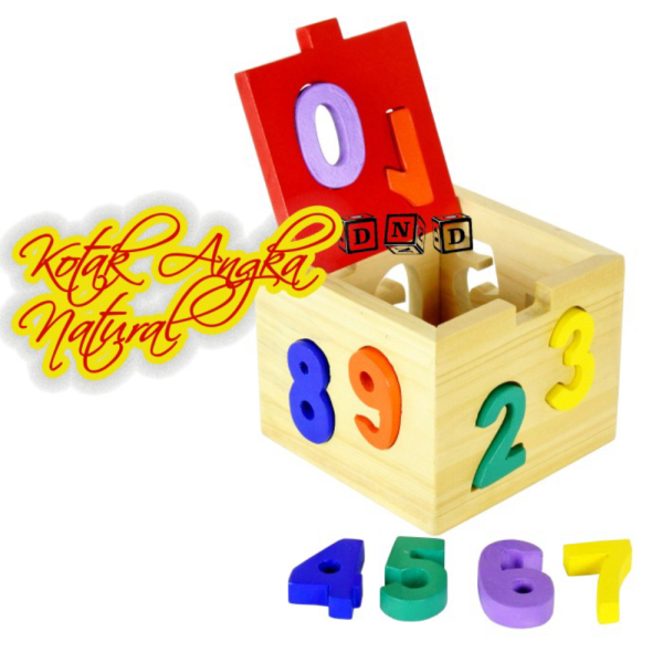 

Jual Mainan Edukatif / Edukasi Anak - Kotak Angka Natural Balok Kayu SNI Limited