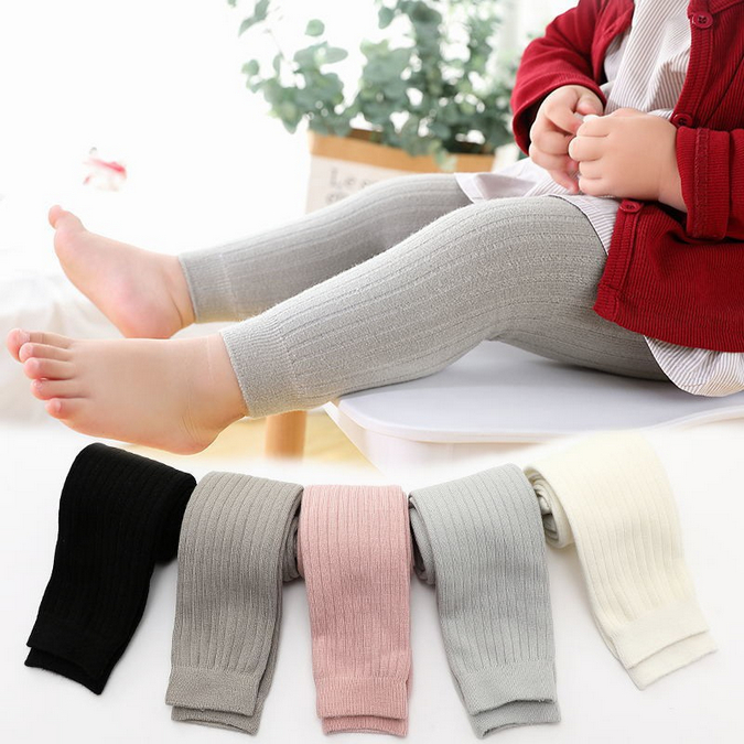 LG27-Celana Legging Rajut Anak Panjang Buka Polos