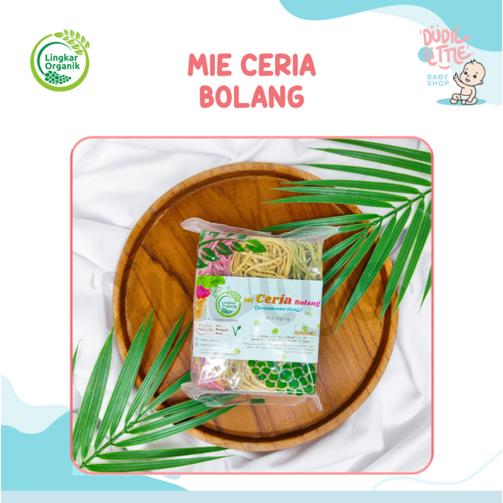 Mie Ceria Goreng Mie Sehat Lingkar Organik