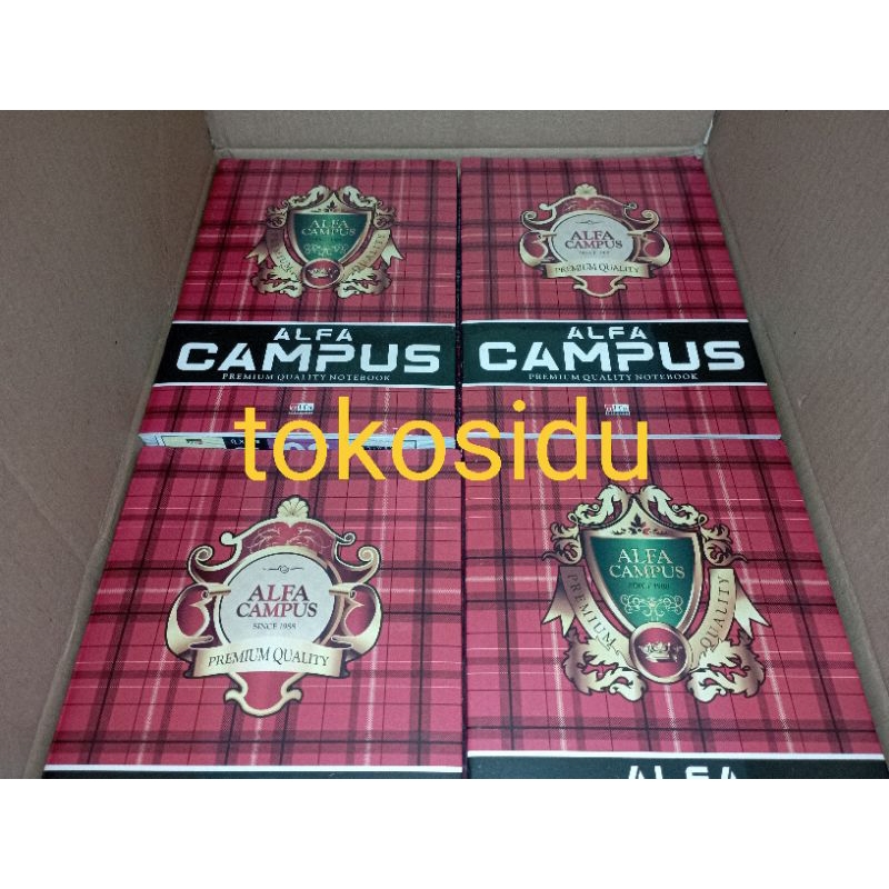 

mh Buku Tulis Boxy Campus Alfa 50 Lembar 18x25 Cm