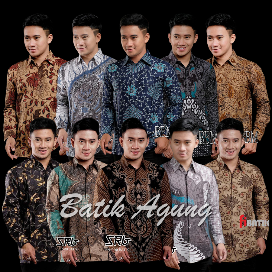 Baju Batik Lengan Panjang Pria Formal Kasual Kondangan Keren Modern Kekinian Katun Premium Murah