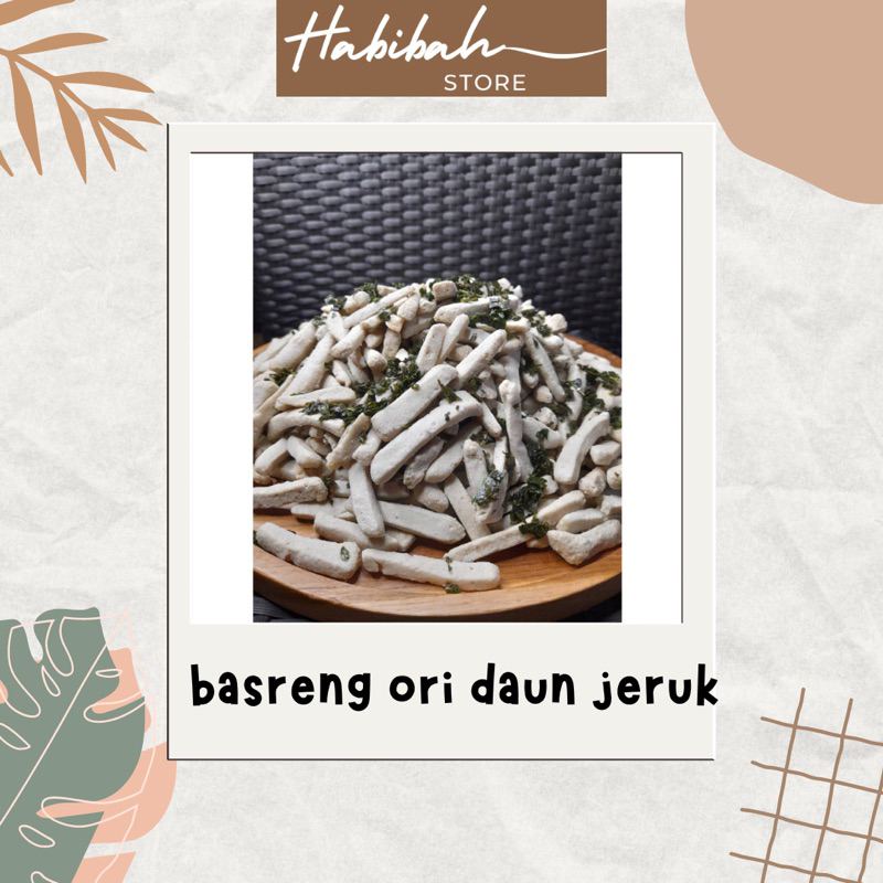 

basreng ori daun jeruk 1kg