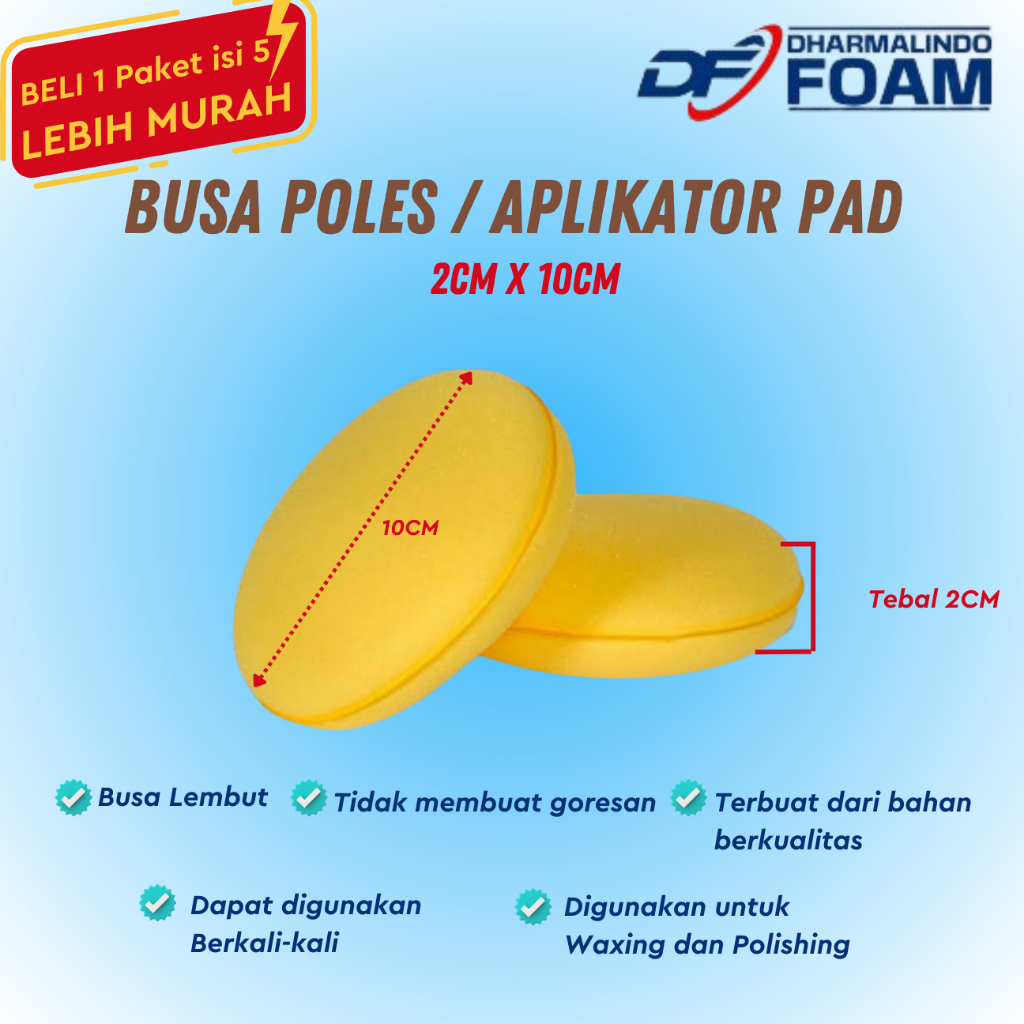 Busa Poles / Applicator Pad / Busa Waxing / Busa Poles Mobil Motor